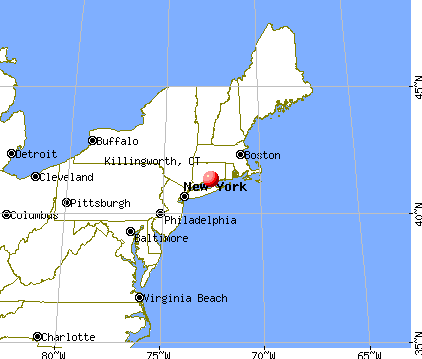 Killingworth, Connecticut map