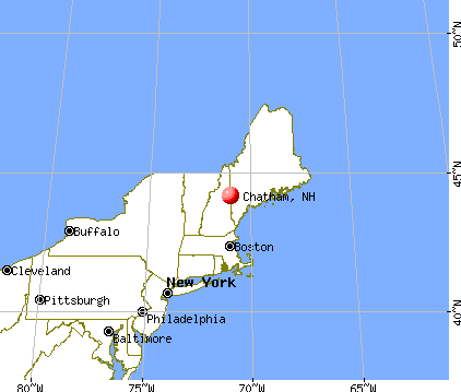 Chatham, New Hampshire map