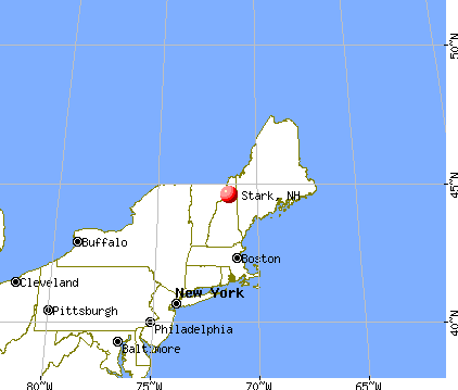 Stark, New Hampshire map