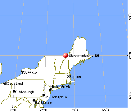 Stewartstown, New Hampshire map