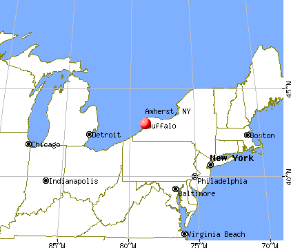 Amherst New York Map Amherst, New York (NY 14221) profile: population, maps, real 