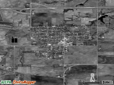 Mitchellville satellite photo by USGS