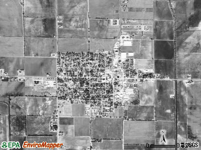 Monette satellite photo by USGS