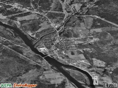 Bingham satellite photo by USGS