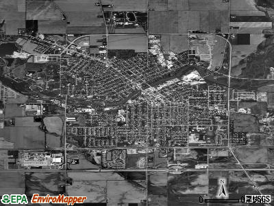 Belvidere satellite photo by USGS