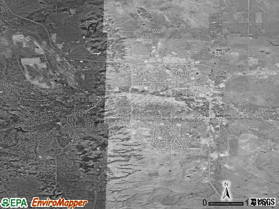 Rapid City satellite photo by USGS