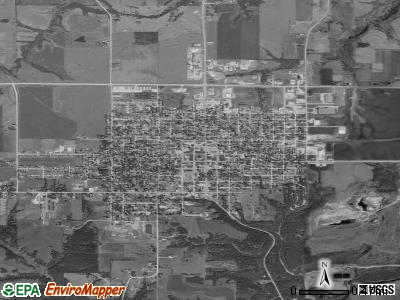 Winterset satellite photo by USGS