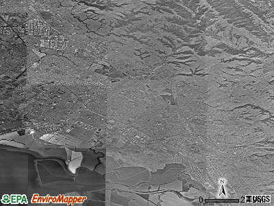 Fremont satellite photo by USGS