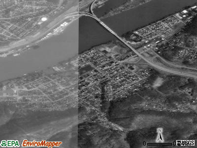 Chester satellite photo by USGS