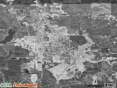 Quitman satellite photo by USGS