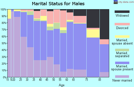 De Soto Parish marital status for males