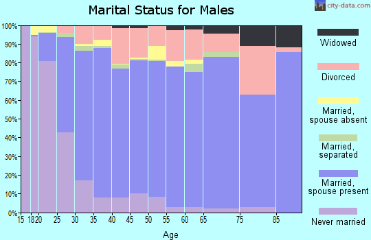 Tooele County marital status for males