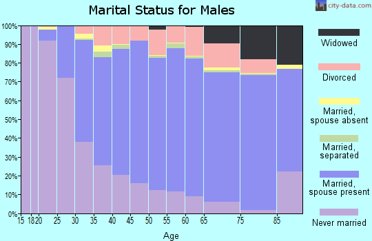 Iowa County marital status for males