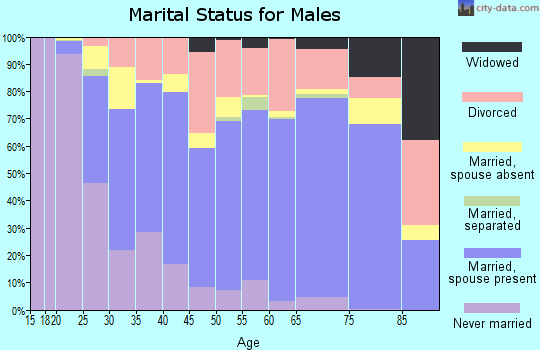 McNairy County marital status for males