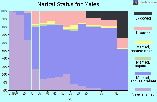 Antrim County marital status for males