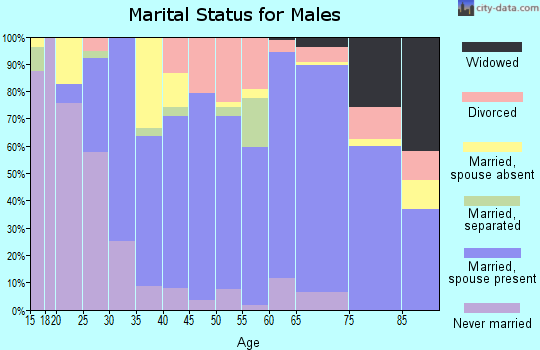 Lipscomb County marital status for males