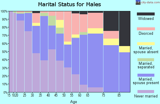 Hopewell city marital status for males
