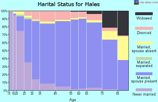 Boyd County marital status for males