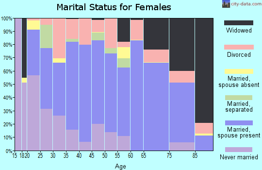 Owyhee County marital status for females
