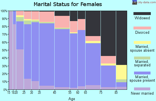 Boise County marital status for females