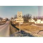 Meadville: Meadville city limit sign (circa 1974)