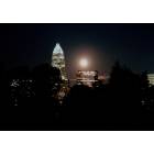 Charlotte: : Charlotte, NC - moon rising in November