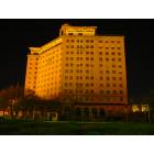 Mineral Wells: This is a night shot ot the historic Baker Hotel, abandoned since the early seventies.