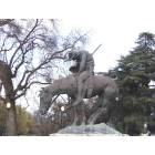 Visalia: : This bronze casting of the original plaster model by James Earle Fraser stands in Mooney's Grove Park.