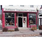 Bridgton: 140 Main St. - One of the many antiques shops along Main St. in downtown Bridgton