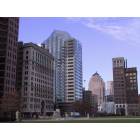 Columbus: : Downtown from Capital Building Square