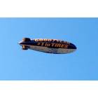 Akron: : Goodyear Blimp flying over Akron