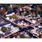 Centerville: Another aerial picture of the center of Centerville, Ohio (Intersection of Franklin and Mail Streets)