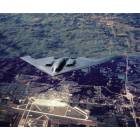 Knob Noster: B-2 Sleath Bomber - Flying over Whiteman AFB, Knob Noster State Park , & Warrensburg MO