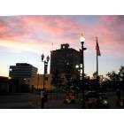 New Rochelle: : Sunset in New Rochelle's Downtown