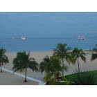 Fort Lauderdale: : The beach near the port from Lago Mar Hotel