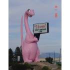 Vernal: : This dinosaur is at the town's entrance on Main Street