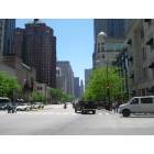 Chicago: : Looking South on Michigan Ave. from Superior Ave.