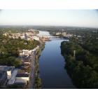 Dixon: The Rock River from a hot air balloon