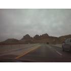 Golden Valley: : Driving into Golden Valley with the rain clouds
