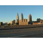 Cleveland: : This is a picture of Cleveland taken over the bridge I think...