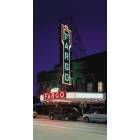 Fargo: : Night shot of Historic Fargo Theatre