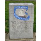 Moberly: : Desert Storm Monument at Rothwell Park