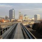 Jacksonville: : Downtown from the tram platform