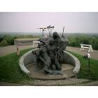 Neillsville: A War Memorial Located At The High Ground West of Neillsville
