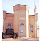 The G.A.R. Hall - one of only two left in the U.S.  A meeting hall for veterans of the Civil War, left \