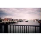 Manitowoc: : from draw bridge facing west towards City Hall