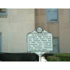Clarksburg: : Historical Marker in front of Harrison County Court House