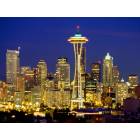 Seattle: : seattle at night from ballard heights