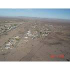 Bouse: : View of Bouse from the air April 2005