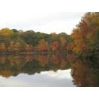 Greenbelt: Greenbelt lake during the fall season